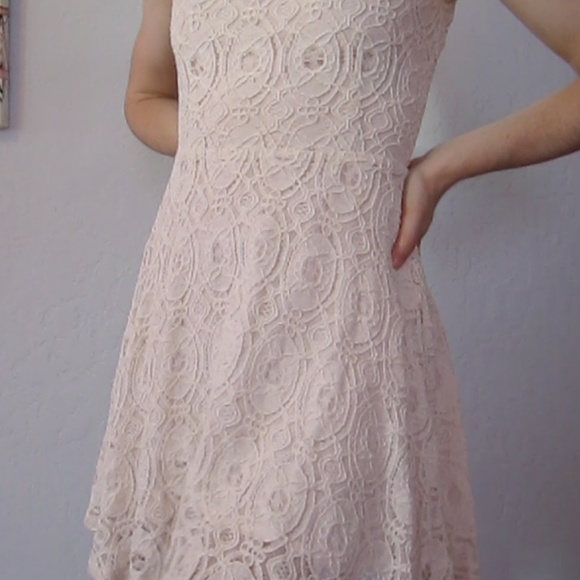 Cream Lace Nordstrom Dress - BB Dakota - Picture 3 of 5